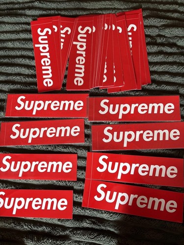 Supreme classic red - box, logo