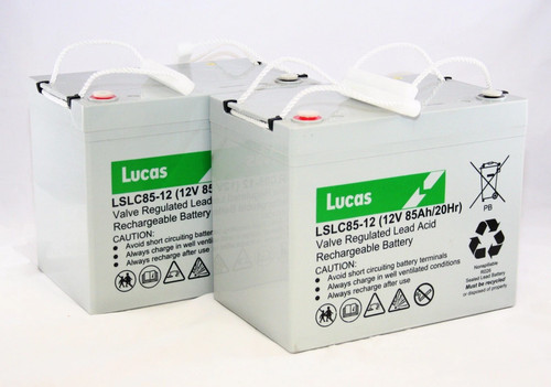 Lucas 85ah agm battery - x,