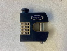 Squires HBCB High Security Decodable 65mm Block Combination Padlock 4 Wheel. 