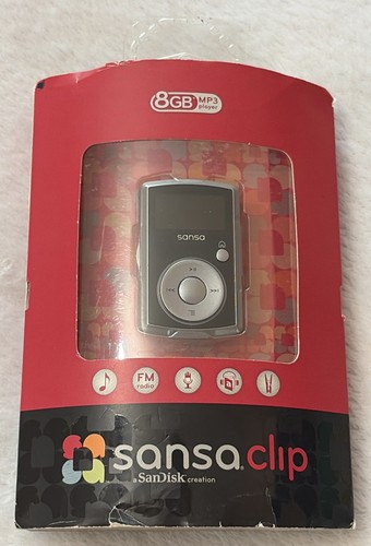 New sandisk sansa clip 8gb - new,