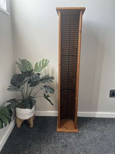 Solid pine storage rack - pine, cd