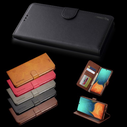 Flip leather phone case - leather,