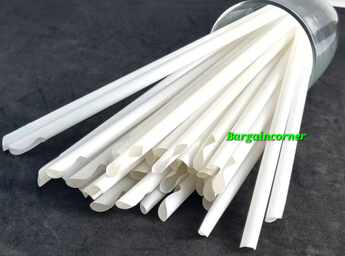 Jumbo straws spoon - straws,