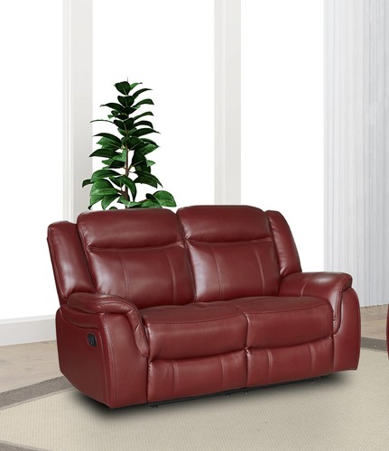 Burgundy red leather gel - burgundy,