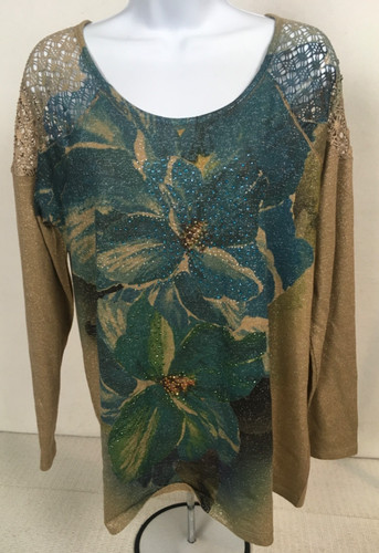 French bazaar top women size - french,