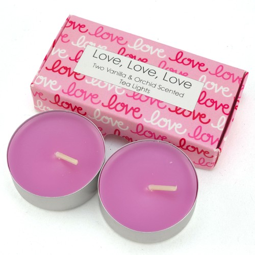 Vanilla orchid tealight - vanilla, &