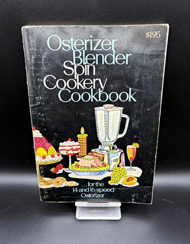Osterizer blender spin cookery - spin,