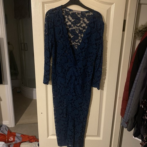 Karen cole blue lace dress - cole,