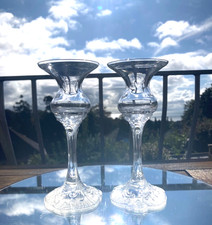 Vtg Pair Rosenthal Crystal