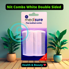 Nit combs white double - nit,