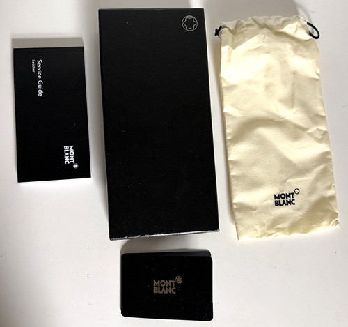 Genuine montblanc leather - montblanc,