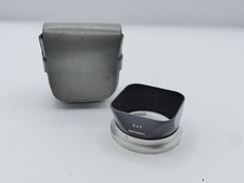 GENUINE ROLLEI GREY BABY 4X4 ROLLEIFLEX LENS HOOD WITH CASE 1695