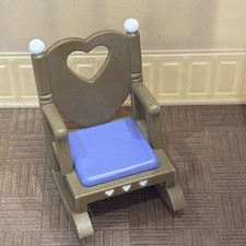 Sylvanian Families SPARES Rocking Chair  Rustic Hearts Old Oak Hollow Treehouse