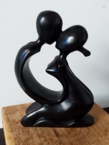 Valentine kissing couple - valentine,