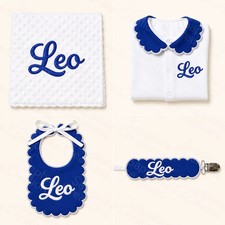 Boys baby white sleepsuit bib - white,