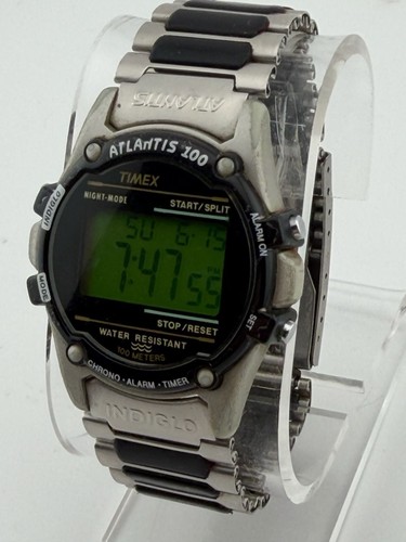Timex atlantis 100 indiglo - atlantis,
