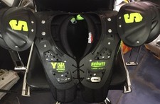 American Football Schutt Y-Flex 4.0 Youth Shoulder Pads Size L 14-15