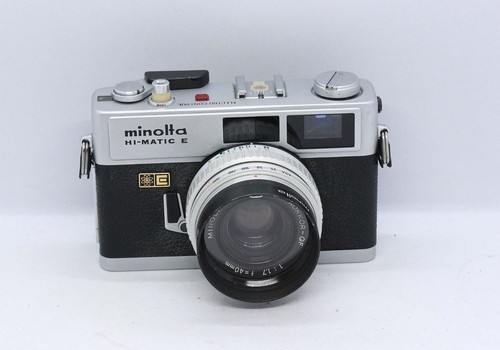 Minolta matic compact - hi-matic, e