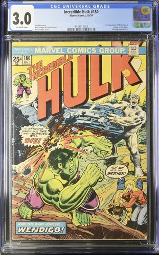 Hulk 180 cgc - 3.0,