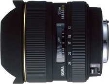 Sigma 12-24mm F4.5-5.6 EX DG HSM Canon Photography Camera Lens