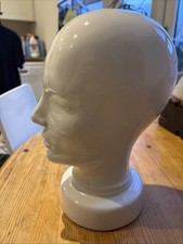 1970s West German Porcelain Antique Mannequin Head Scheurich 701