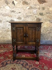 SOLID OAK BEDSIDE CABINET