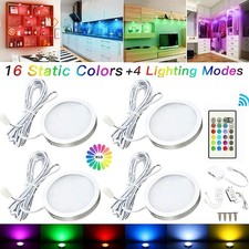 4X RGB LED Under Cabinet