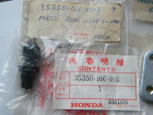 Honda mb50 nos brake switch - mb50,