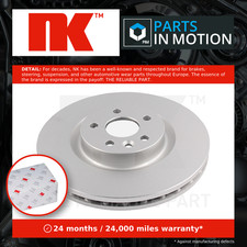 2x Brake Discs Pair Vented