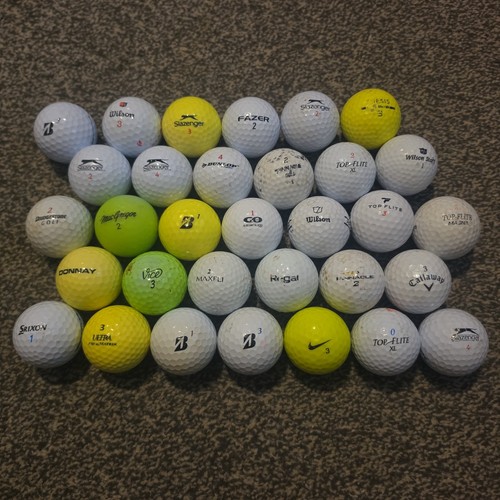Assorted golf balls - golf, nike