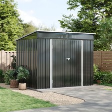 Metal Garden Shed 8 x 6ft