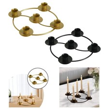 Christmas Advent Wreath Ring Advent Candle Holder for Dining Room Birthday