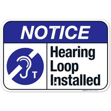 Hearing Loop Installed Sign