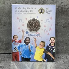 2010 Girl Guiding 50p Coin