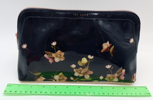 Ted baker black floral patent - ted,