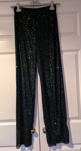 Luella dark green sequin