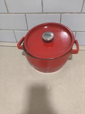 Pyrex Red Cast Iron Casserole