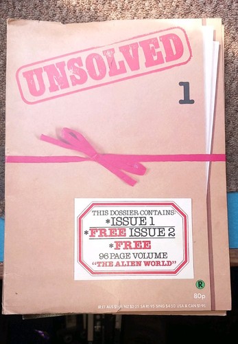 Unsolved magazine 1984 - magazine, issue