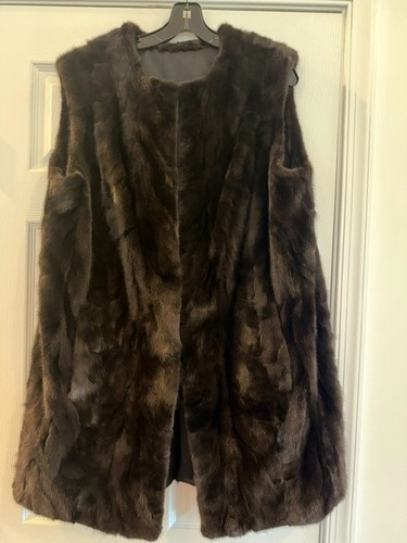 Saks genuine mink - , real