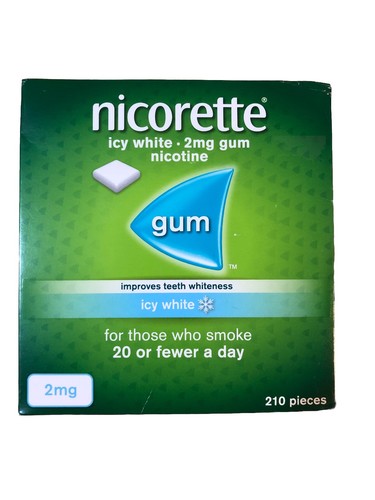 Nicorette 2mg icy white - nicorette,
