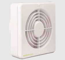 Manrose Gold Kitchen Fan With Timer 150mm MG150BT White