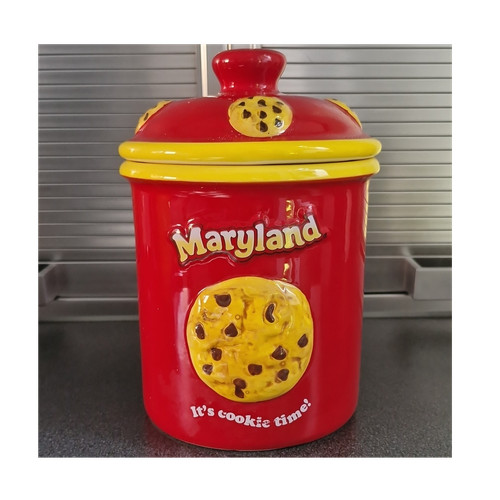 Maryland ceramic cookie jar - maryland,