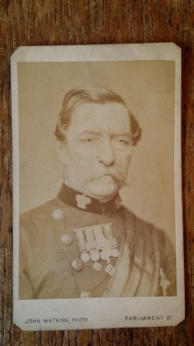 1860 antique cdv photograph - 1860's,