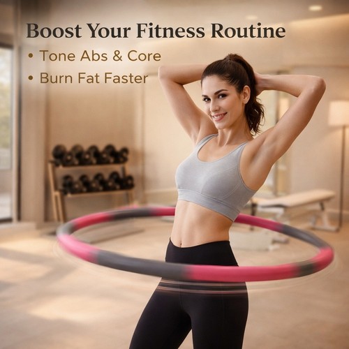 Weighted exercise hula - weighted,