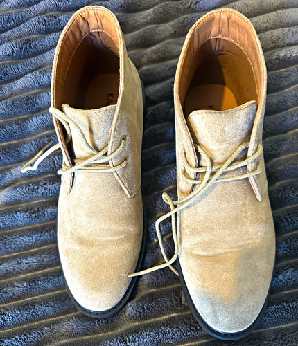Kadiman beige suede chukka - beige,