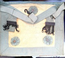 Vintage Masons Apron Masonic Freemason Lodge Memorabilia Regalia UK