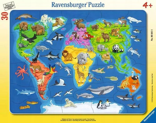 Ravensburger world map - ravensburger,