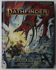 Pathfinder RPG Player Core 2nd Edition Hardback Rule Book (Excellent Condition)