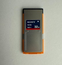 Sony 32 GB SxS Card with case (SBS-32G1A), good condition, immediate despatch