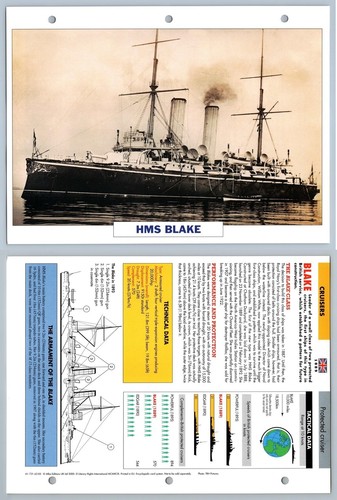 Hms blake 1889 cruisers - -,